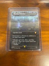 2023 MTG: MAGIC THE GATHERING THE DEAD MARSHES BORDERLESS #375 picture