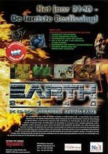 1997 Earth 2140 (PC) A4 Vintage Print Ad/Poster, 100% Official Art picture
