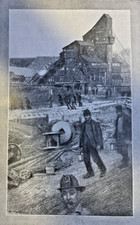 Anthracite Coal Mining in Lattimer Pennsylvania illustrated picture