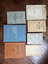 Vintage Aviation Manuals Lot Civil Air Regulations Aircraft Maintenance Books picture