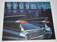 Original Vintage 1959 Cadillac Sales Brochure Dealer Booklet Catalog 16-pages picture