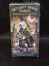 Deviant Moon (borderless) tarot deck by Patrick Valenza NEW SEALED DECK picture