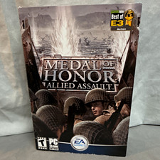 EA Games Medal of Honor: Allied Assault PC CD-ROM Multiplayer FPS War Shooter T picture