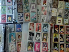 Vtg. Estate Lot - SWAP/PLAYING CARDS- 1,500+ ART DECO/NOUVEAU picture