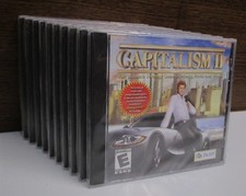 Video Game PC Wholesale Lot of 10 Capitalism II 2 NEW SEALED Jewel picture