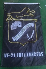 USN VF-21 Freelancers 3x5 ft Single-Sided Flag Banner F 14 Tomcat picture