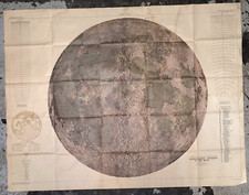 USGS Physiographic Divisions of the Moon Map Hackman Mason 1961 picture