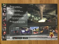 Speed Devils Sega Dreamcast 1999 Vintage Print Ad/Poster Official Ubi Soft Art picture