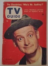 TV GUIDE March 19 1955 ART CARNEY aka Ed Norton  [1 of 2] issue # 103 [RN317] picture