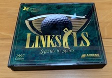 Vintage Arnold Palmer Links Golf Access 1997 PC Video Game picture