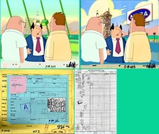 DILBERT Animation 3Cels w/2 Backgrounds: Dil's BOSS+2 at NASA Rocket Launch picture