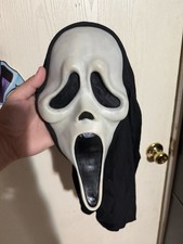 Gen 2 Scream Ghostface Mask Fun World Fantastic Faces Cotton Movie Style Damaged picture