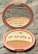 Vintage 1976 Sanrio My Melody Compact Mirror & Comb Set - Rare First Generation picture