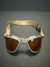 AMERICAN OPTICAL AN-6530 FLYING GOGGLES WWII AS IS picture