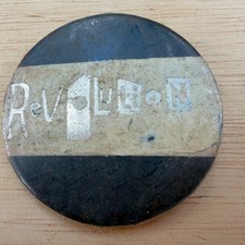 Vintage Original 1980s Punk Revolution Pin Unique Rare Thrashed  picture