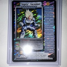 Score 2001 Dragon Ball Z Vegeta: Ascendant Hologram Trading Card #0000 picture