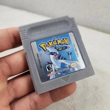 GBC Silver Version Game Boy Color, English Cartridge Game Tested USA picture