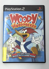 PS2 Woody Woodpecker Escape From Buzz Buzzard Park-Tested/Works-Rated E Everyone picture