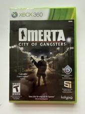 Omerta City of Gangsters Microsoft Xbox 360 New Factory Sealed OOP Kalypso picture