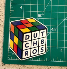 Dutch Bros Rubik's Cube Sticker picture