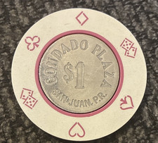 Condado Plaza / Colorado Plaza Casino Chip $1 Denomination - San Juan, PR picture