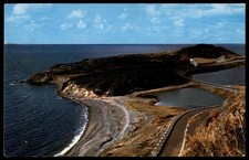 Presquile Nearly-an-Island Cabot Trail Cape Breton Island Vintage Postcard picture