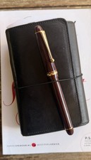 Pilot Custom 74 Fountain Pen  Fine  Nib Burgundy picture