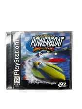 CIB VR SPORTS POWERBOAT RACING PS1 SONY PLAYSTATION 1 VIDEO GAME COMPLETE IN BOX picture