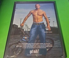 Dave Mirra Got Milk  2004 Print Ad Framed 8.5x11 Promo  picture