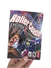 Roller Coaster Tycoon 3 PC Amusement Park Simulator Big Box Complete New Sealed picture