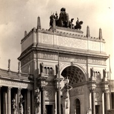 Antique 1915 RPPC Arch Of The Rising Sun Panama Pacific Int Exhibition Postcard picture