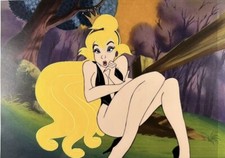 Princess Daphne “ Save Me Dirk” Dragon’s Lair Cel picture