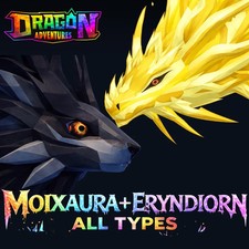 Eryndiorn & Moixaura & Raikami | ALL TYPES | Dragon Adventures | DA | CHEAP | picture
