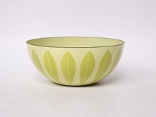 1960s Vintage Cathrineholm Lemon-Lime Enamelware 