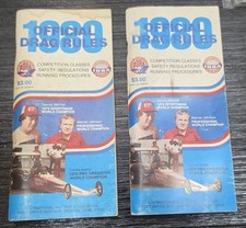 2 1980 Official IHRA Drag Racing Rule Books International Hot Rod Assn. PDRA picture