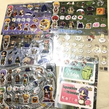 Ragnarok Online Sticker Set Lot of 6 Dress-up IC Card Sticker Emotion Original picture
