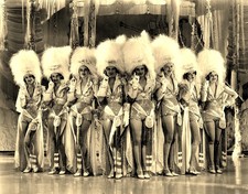 1936 ZIEGFELD GIRL STARLETS Classic Vintage Sepia Cast Picture Photo 5x7 picture