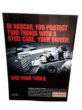 2000 Craftsman Professional NASCAR Pit Box Tool Chest Print Ad picture