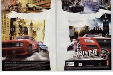 Driver Parallel Lines PS2 Xbox Video Game Art 2006 Vintage Print Ad/Poster  picture