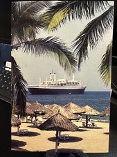 Cruise Ship Postcard: ss Rotterdam V, Flagship Holland America Line, 1980’s picture