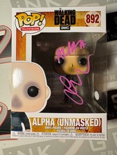 Alpha signed Funko Pop by Samantha Morton Autograph ACOA - The Walking Dead picture