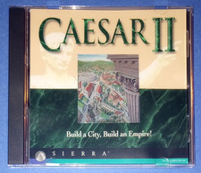 DOS Game CAESAR II 2 (1995) for PC CD-ROM in Jewel Case for 486 / Pentium picture