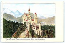 Antique German Postcard: Neuschwanstein Castle by M. Endters picture