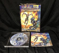One Must Fall: Battlegrounds (PC, 2003) Big Box With Manual Rare picture
