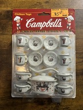 Campbell's Soup Time China Set by Chilton Toys - Miniature Play Set, New/Sealed picture