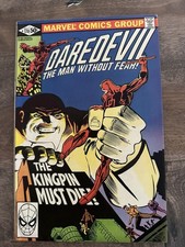 DAREDEVIL #170 1981 MARVEL VF/NM KINGPIN KEY ISSUE FRANK MILLER FIRST KINGPIN DD picture