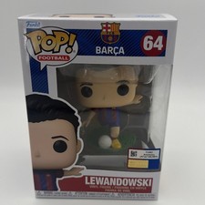 POP Football Barcelona Lewandowski #64 Vinyl Figure Funko picture