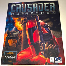 Origin Crusader: No Regret MS-DOS Big Box PC CD-ROM Shooter T picture