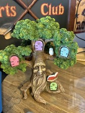 Joshua's Miniature Tree Fairy Garden Tree House Approximately 10.5