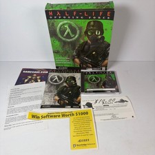 Half-Life Opposing Force PC CD-ROM Big Box Expansion Pack Sierra 1999 Complete picture